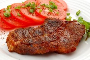 Grillowana karkówka marynowana w winie
