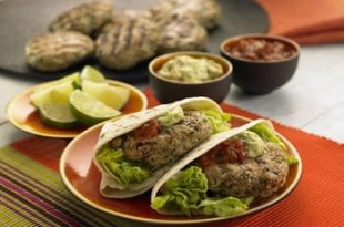 Meksykańskie burgery z grillowaną wołowiną