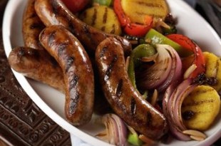 Biała kiełbasa z grilla