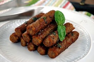 wegetariańska kiełbasa z grilla